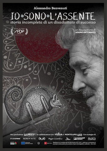 IO SONO L’ASSENTE – Storia incompleta di un disadattato di successo poster