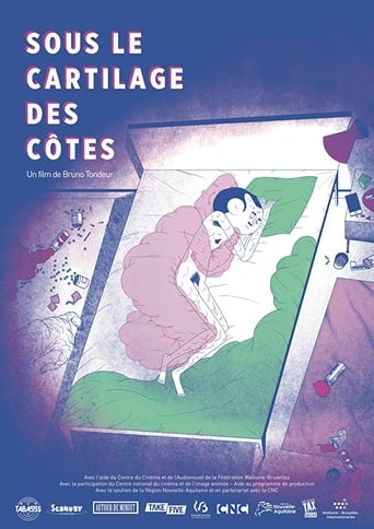 Sous le cartilage des côtes