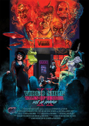 Cartell de Video Shop Tales of Terror II: Lust and Revenge