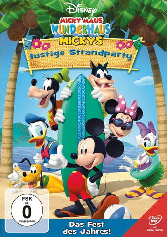 Micky Maus Wunderhaus - Mickys lustige Strandparty poster