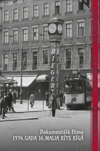 1934. gada 16. maija rīts Rīgā