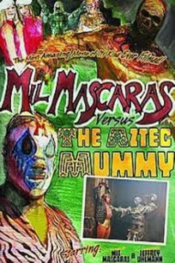 Poster för Mil Mascaras vs. the Aztec Mummy