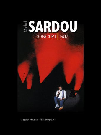 Michel Sardou Concert 87 poster 2