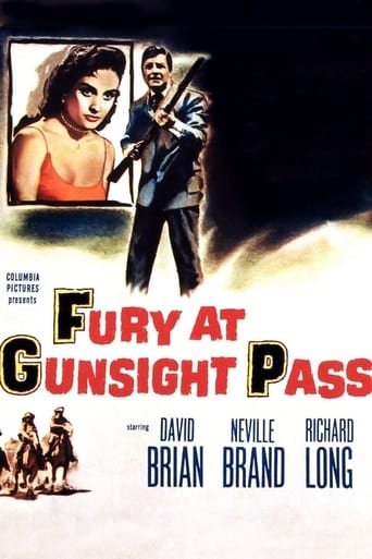 Poster för Fury at Gunsight Pass