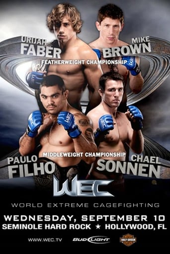 Poster of WEC 36: Faber vs. Brown