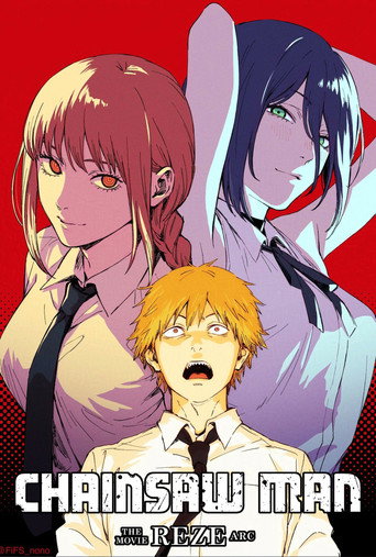 Chainsaw Man - La película: El arco de Reze — poster 135, 1382 × 2048