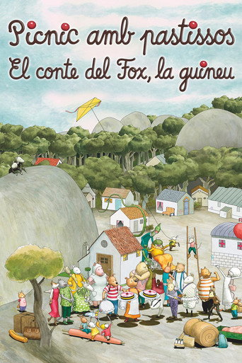 Cartell de Pícnic amb pastissos. El conte del Fox, la guineu