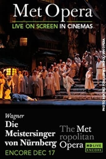 Poster of The Metropolitan Opera: The Master-Singers of Nuremberg