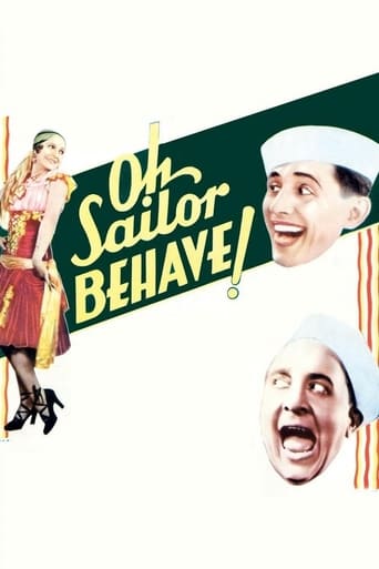 Poster för Oh, Sailor Behave!