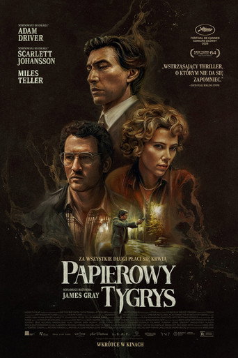 Plakat Papierowy tygrys
