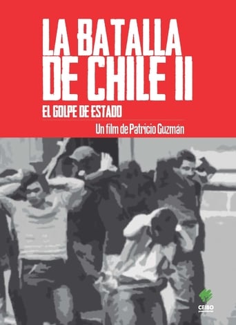 Poster för La batalla de Chile: La lucha de un pueblo sin armas - Segunda parte: El golpe de estado