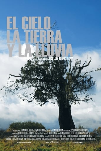 poster El Cielo, La Tierra y la Lluvia