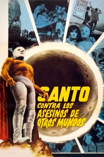 Poster för Santo Vs The Murderers From Other Worlds