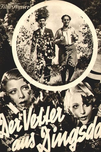 Poster of Der Vetter aus Dingsda