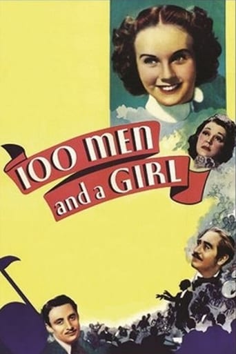 Poster för One Hundred Men and a Girl