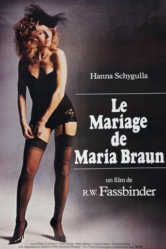 Le Mariage de Maria Braun en streaming 