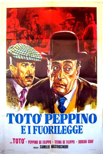 Tot&ograve;, Peppino e i fuorilegge (1956)