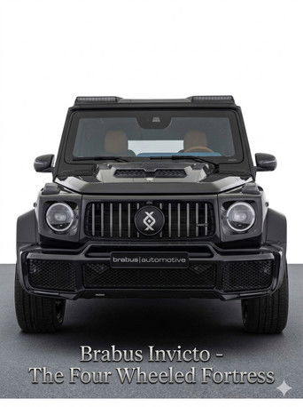 Brabus Invicto - Festung auf vier Rädern (2021年)のポスター画像 - FindKey