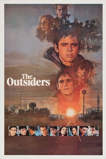 Movie poster: The Outsiders (1983) ดิ เอาท์ไซเดอร์ส