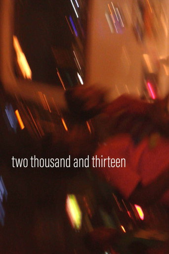 two thousand and thirteen poster
