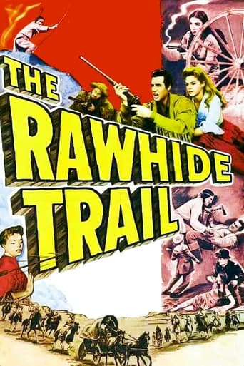 Poster för The Rawhide Trail