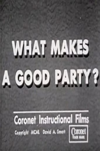 What Makes a Good Party? en streaming 