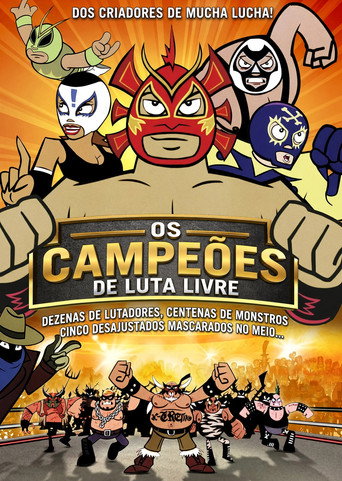 Os Campeões de Luta Livre (2008) — pôster