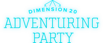 Dimension 20's Adventuring Party logo