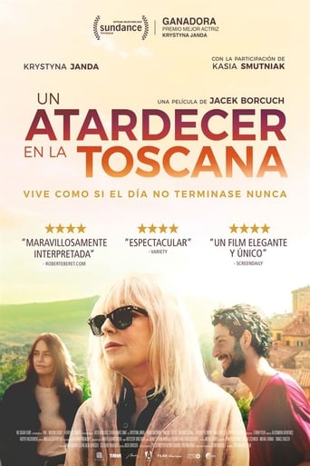 Poster of Un atardecer en la Toscana