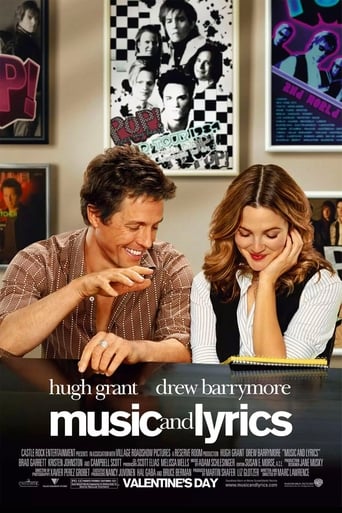 Movie poster: Music and Lyrics (2007) สี่ห้องใจนี้ มีแต่เสียงเธอ