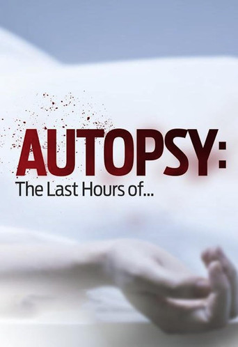 Autopsy the last hours of Johnny Carson पोस्टर