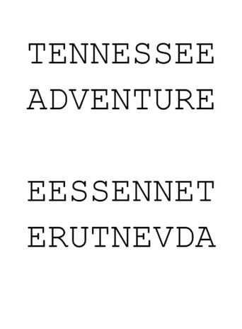 Tennessee Adventure poster