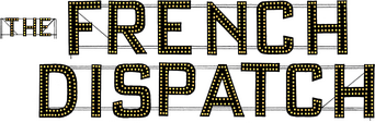 The French Dispatch logo