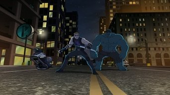 Cena de Heróis Hulkerizados