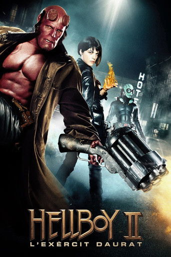Cartell de Hellboy II: L'exèrcit daurat