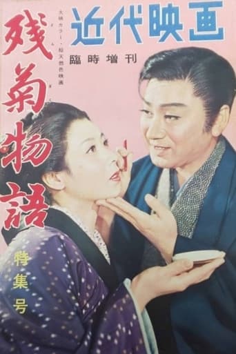 Poster of 残菊物語