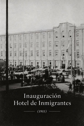 Poster film Inauguración Hotel de Inmigrantes