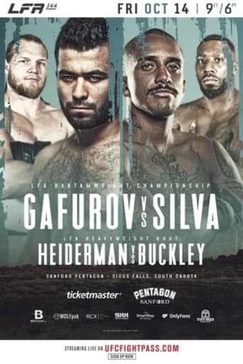 Poster of LFA 144: Gafurov vs. Silva