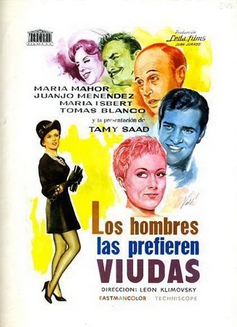 Poster of Los hombres las prefieren viudas