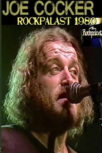 Joe Cocker - Live In Metropol Berlin 1980 poster