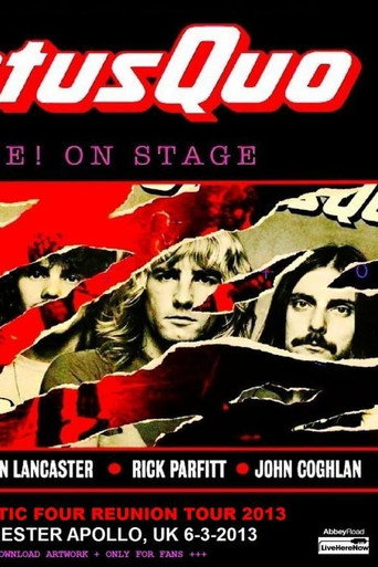 Póster de Status Quo Live Manchester 6th 2013