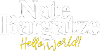 Nate Bargatze: Hello World logo