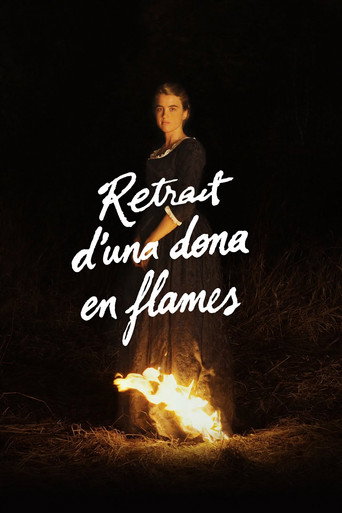Cartell de Retrat d'una dona en flames