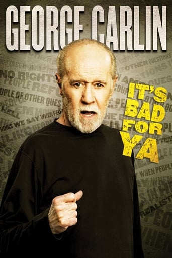 Poster för George Carlin: It's Bad for Ya!