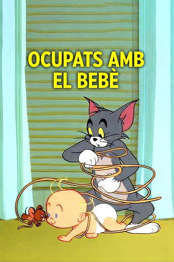 Cartell de Ocupats amb el bebè