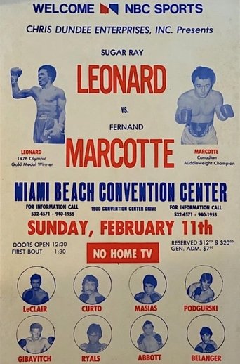 Sugar Ray Leonard vs. Fernand Marcotte (1979) Sugar Ray Leonard vs. Fernand Marcotte (1979)