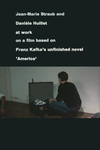 Jean-Marie Straub und Danièle Huillet bei der Arbeit an einem Film nach Franz Kafkas Romanfragment Amerika en streaming 