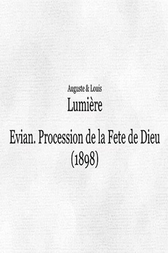 Evian : procession de la F&ecirc;te-Dieu II (1898)