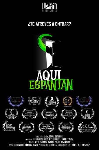Aquí espantan poster
