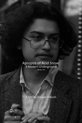 Apropos of Acid Snow: A Modern Underground (Parts I-III) poster